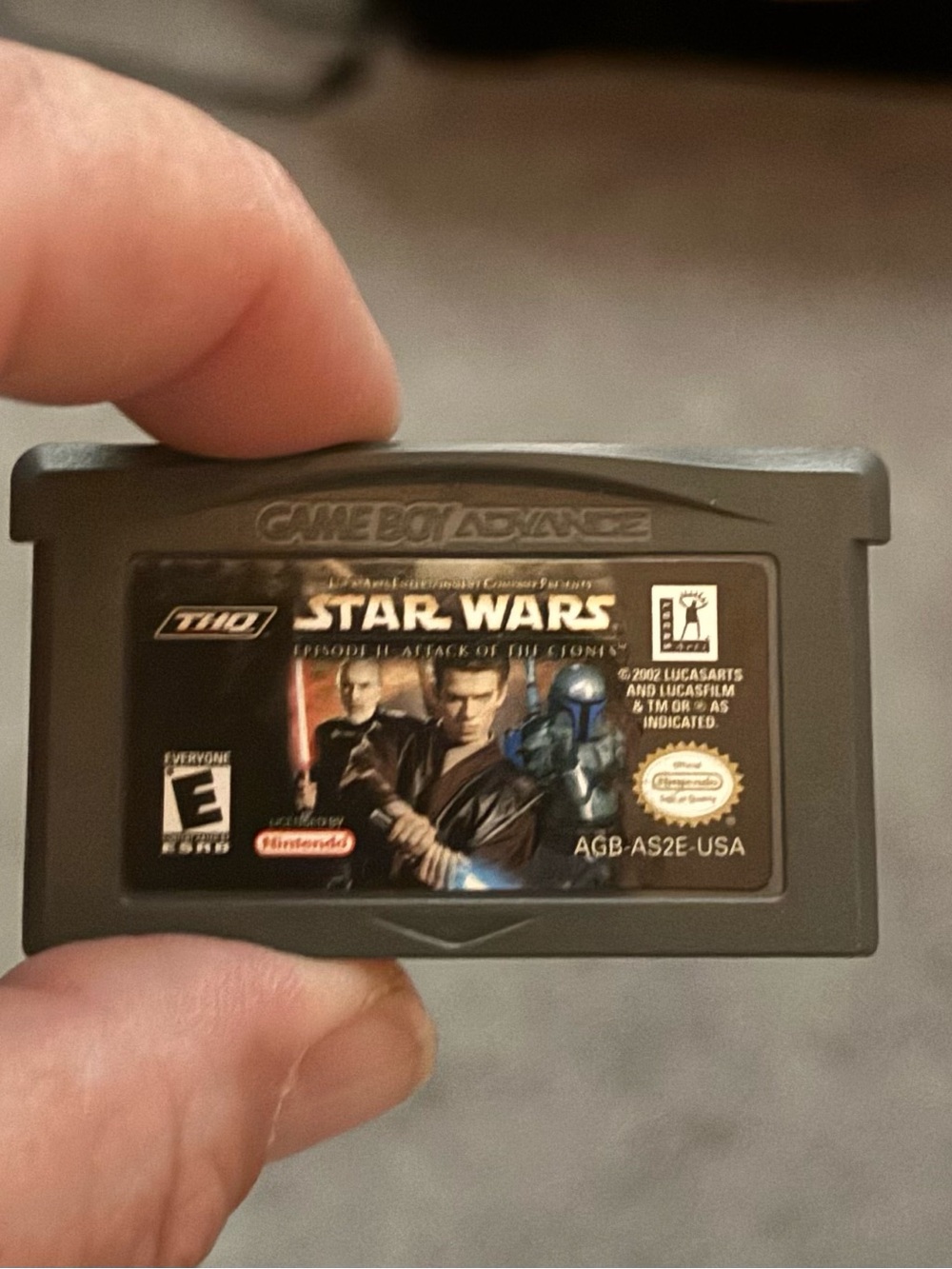 Star Wars Episode II Attack of the Clones Game Boy Advance Game